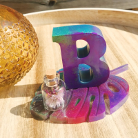 Blad klein met letter set